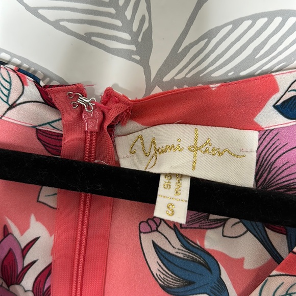 Yumi Kim Liz Romper Floral Print Pink Size Small - Picture 5 of 8